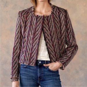 Driftwood Sundance Open Front Blazer Jacket Womens Size XL